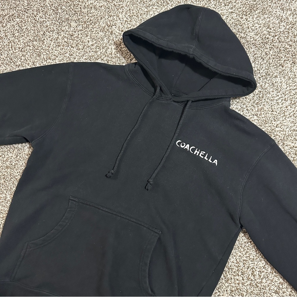Official Coachella 2022 Merch Black Hoodie